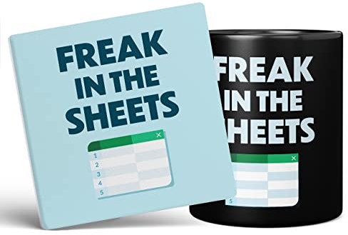 Mug Monster - Taza de café de cerámica, regalo para hombres o mujeres, taza extra grande y gigante disponible, taza negra de 11 oz y posavasos