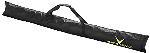 Black Crevice Nordic Skitasche für 1 Paar Langlaufski, 210 cm, Black/Yellow