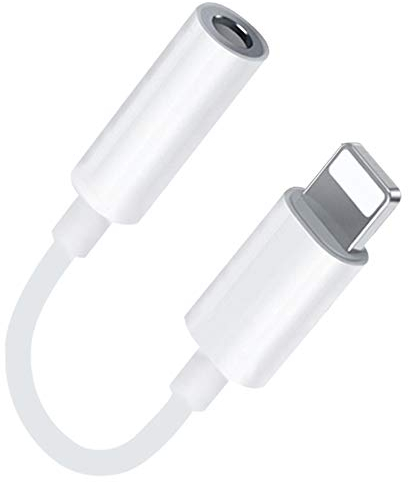 Adaptateurs pour écouteurs iPhone [Certifié Apple MFi] Lightning to Jack 3,5 mm Adaptateur Casque pour iPhone Aux Audio Câble Jack Accessoires, Kompatibel mit iPhone 14/14 pro/13/12/11/X/XR/8/7/iPad