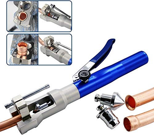 FLaig 2-in-1-Hydraulikrohraufweiter- und Bördelwerkzeugsatz for 5–22 mm weiche HVAC-Kupferrohr-Extrusionswerkzeuge Zange