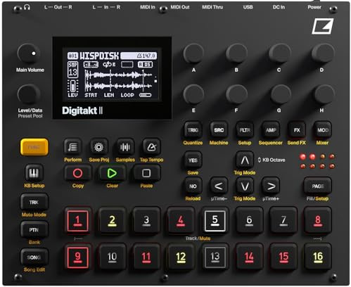 Elektron Digitakt II - Drum Machine