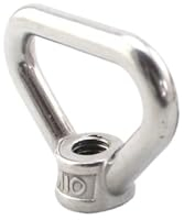 FANNIXI Triangle Ring nut 1 Stück 304 Edelstahl Dreieck-Hebeösenmuttern Hebeösenmutter Ringmutter Gewinde Dreiecksringe Mutter M8 M10 M12 M14 M16 M20 M24 (Size : M16)