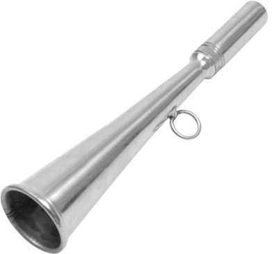 Laute Lufthupe, sehr laut, aus Edelstahl, sehr laut, Marine-Camping-Lufthupen, lauter Sound, Boot, kann Horn für Boot, Tieralarm, Sportveranstaltungen