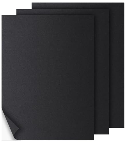BOUMVID 3 Stück 20 x 14,5cm Flicken Selbstklebend Stoff, Selbstklebender Patch, Schwarz Daunenjacke Reparaturset, Nylon Selbstkleben Reparaturflicken, Wasserdicht für Jacken, Oberbekleidung, Zelte