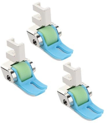 ＡＷＨＡＯ Set of 3 Narrow Roller Presser Feet for Sewing Machine