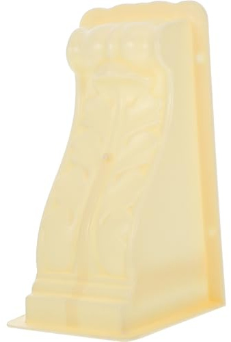 Toyvian Stampo per Colata Mensole Decorativo in Calcestruzzo 30 Cm Modello Europeo per Supporto Trave, Resistente ad Alta Precisione, per Progetti Fai da Te e Decorazioni da Giardino
