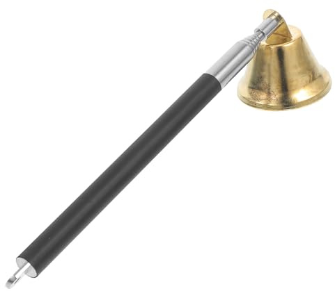 KAILIKETIY Kerzenlöscher Elegantes Design mit Langem Griff aus Aluminiumlegierung und Komfortablem Griff Teleskop Kerzenlöscher für und Party