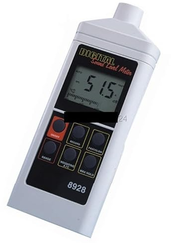 Fonometro, Fonometro digitale professionale AZ8928 Misuratore di rumore digitale portatile con gamma 40-130 dB
