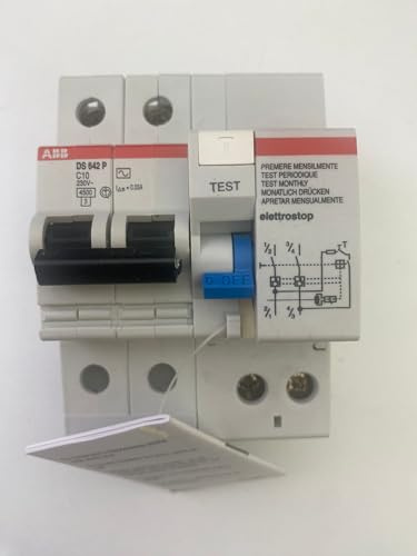 ABB Interruttore Magnetotermico Differenziale 10A 0,03A 220A DS642 P