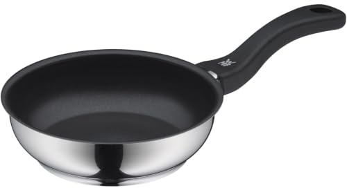 WMF Devil Bratpfanne 18 cm, Eierpfanne Induktion, Cromargan Edelstahl beschichtet, Antihaftbeschichtung, Kunststoffgriff