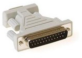 Microconnect - Db9-db25 m/f db9 db25 weiß - Adapter für Kabel (db9, db25, Stecker/Buchse, Weiß)