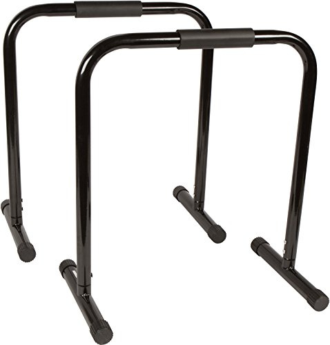 Trademark Innovations 28.5 Dip Station Bars for Fitness Exercise