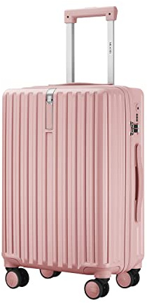 MGOB Valise Cabine 40L Trolley Rigide Valises de Voyage 4 roulettes Doubles Pivotantes et Serrure TSA 55x40x20cm