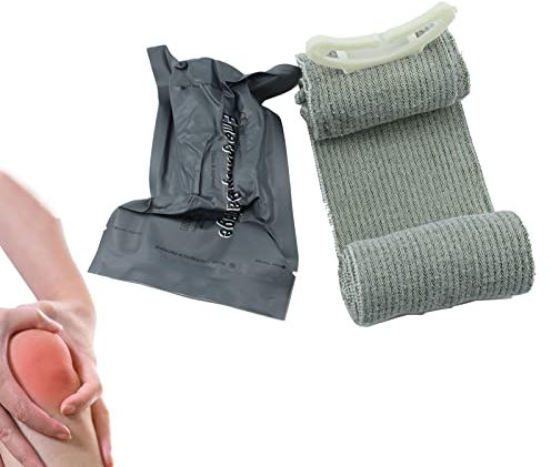 fanelod Bandage compressif | Pansement Pansement d'auto-Sauvetage | Bandage de Protection Pratique pour Les étirements, Les Sports, Les entorses du Poignet, de la Cheville et l'enflure