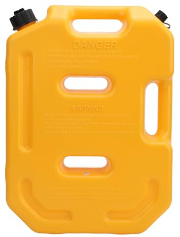 Tank de Torvex, almacenamiento de gasolina puede 2.6 galones compatibles con motocicletas UTV ATV Cars, contenedor de gasolina de repuesto para la copia de seguridad del vehículo (Abdominales)