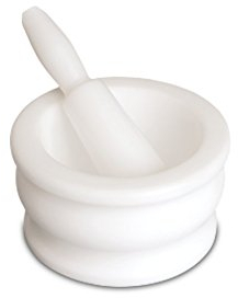 MILQUES - Conjunto mortero/mazo PE - 500