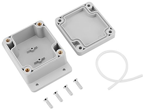 IP65 ABS Wasserdichter Anschlussdose, Kunststoff Gehäuse Elektronik Power Abzweigdose Einschließungs Kabelabzweigkasten Verteilerkasten(89 * 59 * 35mm)