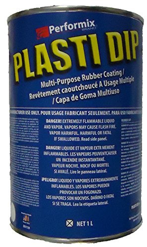 Plasti Dip Gummibeschichtung/(Flüssiggummi) Transparent Klar Clear – 1000 ml – vielfältig einsetzbar