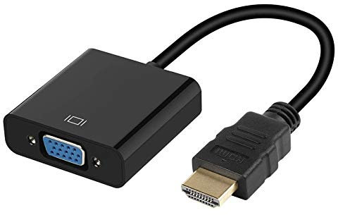 Adaptateur VGA vers HDMI pour PC Alienware Convertisseur Television Ecran Retroprojecteur Cable 1080p