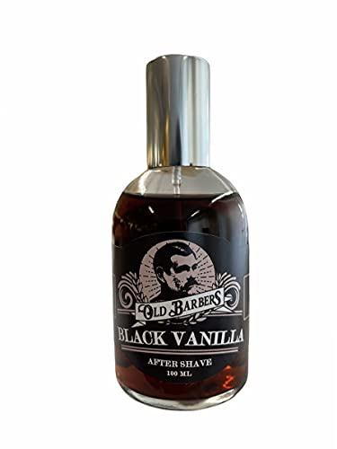 Aftershave BLACK VANILLA ALTE BARBERS weiche und glatte Haut 100ml OB6261