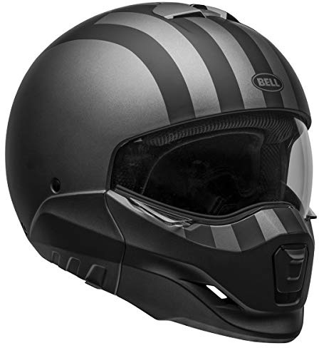 Bell Broozer - Casco (Free Ride gris mate/negro, grande)