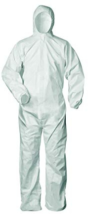 Einweg Schutzoverall HULSBERG Typ 5/6 TECTOR Schutzanzug weiß Größe 3XL