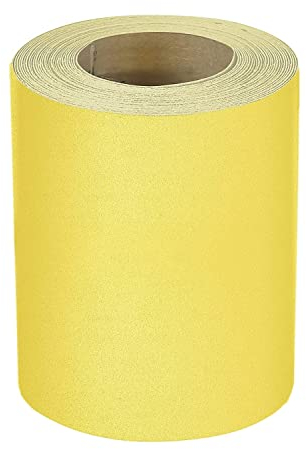 Mirka Yellow Schleifpapier Schleifrolle / 93mm x 5m / 1 Rolle / P240 /Schleifen von Hartholz, Weichholz, Farbe, Spachtel, Kunststoff