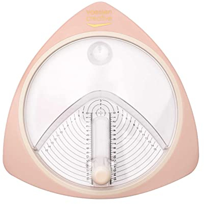 Vaessen Creative Kreisschneider Papier, Circle Cutter, Zum Ausschneiden Von Kreisen Mit Einem Durchmesser Von 2,5 – 15 cm, Rosa, Schneidet Papier, Cardstock, Fotos, Moosgummi, Pappe uvm.