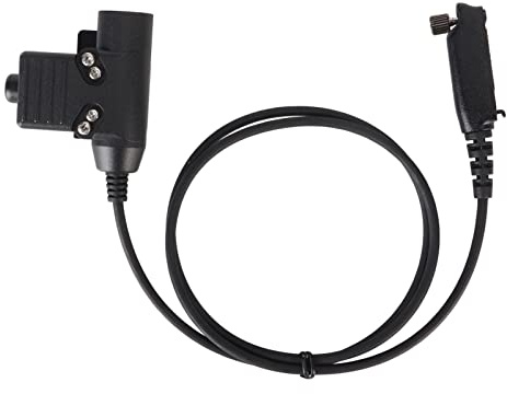Sonew Walkie Talkie Headset Anschlusskabel, Professioneller Push to Talk Adapter, PTT System, Militäradapter, für Sepura Stp8000 Stp8030 Stp8035 Stp8038 Radio