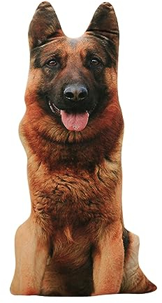 ibasenice Tierische Hundekissen 1 Stück 90 cm 3D-hundekissen Plüsch-wurfkissen Hunde Für Wohnzimmer Büro