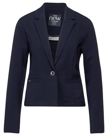 STREET ONE Kort blazer, Djupblå, 38