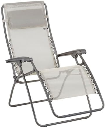 Lafuma MOBILIER - Zero-Gravity-Relaxliege-Garten - Rsxa - Batyline® Iso - Beige Seigle LFM2060_9868-5 Jahre Garantie