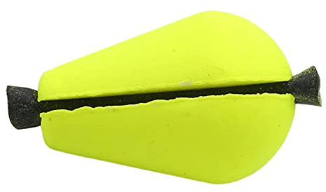 Fegtrtyoa 6 Stück Fliegenfischen Float Bissanzeiger Schaum Gelb