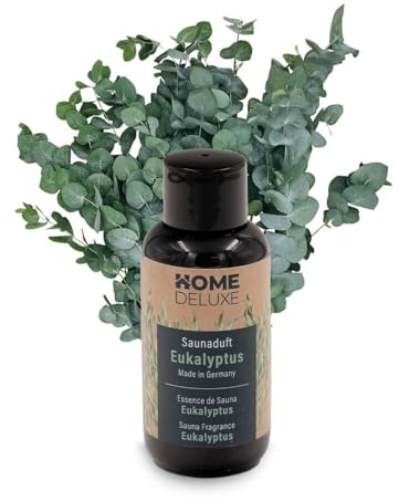Home Deluxe Saunaduft 250ml Zen - Eukalyptus-Menthol I Duft Sauna Saunaaufguss Aufguss Saunakonzentrat