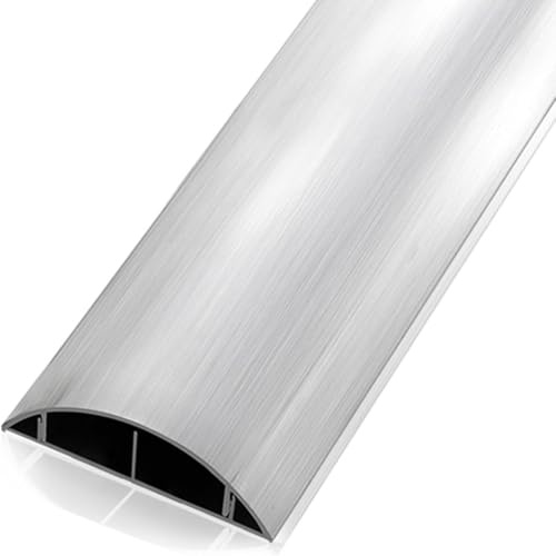Kabelk, offener Drahtk zur Wandmontage, großer Aluminiumk zum Verstecken von TV-Kabeln, 1m Länge