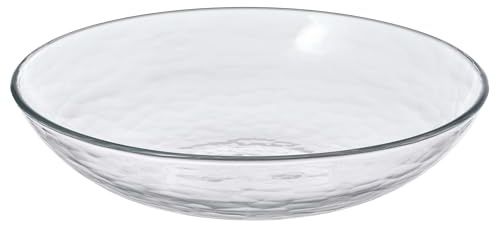 ProTuning STRANDKRABBA Assiette creuse, verre/transparent, 19 cm