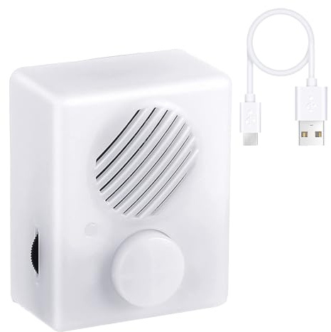 Modulo sonoro da 360 secondi - Scatola compatta programmabile tramite USB (1 unità) Compatibile con MP3 | Scatola vocale in peluche fai-da-te, pulsante musicale da spremere, registratore audio