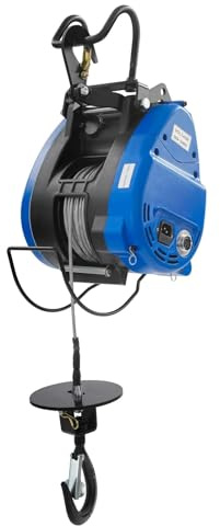 Argani elettrici Tipo metallico dell'argano elettrico della gru da 30 metri 250kg con i piccoli motori portatili sospesa telecomandata Verricello elettrico