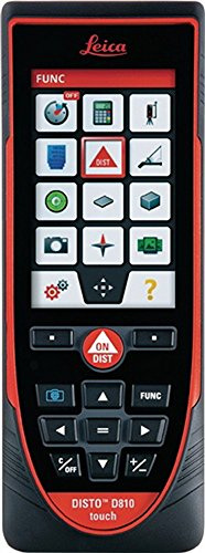 Télémètre Leica Disto D810 touch messb. 0,05–200 m avec écran tactile