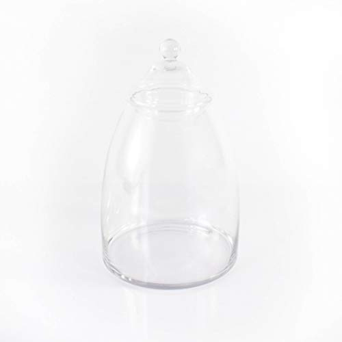 INNA-Glas Bonbon Glas - Vorratsglas mit Deckel, MIRA, klar, 38,5cm, Ø 13cm - Süßigkeiten Glas