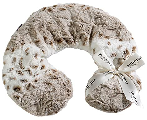 Sonoma Lavender Luxury Lavender Heatable/Chillable Neck Pillow, Microwaveable for Neck and Shoulders with Removable Washable Covers, Great for Relaxation and Pain Relief (Arctic Circle)