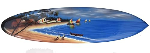 Interlifestyle Bali Beach Surfboard 100cm Strandhaus Dekoration zum Aufhängen Lounge Style