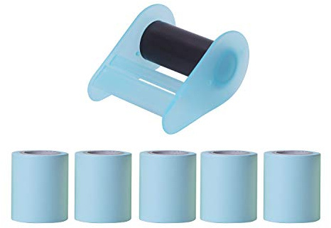 Haftnotizzettel Rolle Haftnotiz Blanko Notizklotz Selbstklebend Nachrichtenblöcke 4 Stück Klebezettel Geleimt Sticky Notes 7.5x5.5x4.4cm Notizblöcke Haftnotizwürfel für Büro Notizen Schule