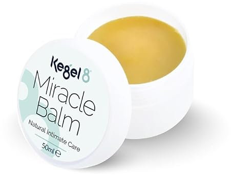 Kegel8 Miracle Balm Natural Intimate Care, 50 ml – Soothing Relief for Itching, Dryness & Irritation, 100% Natural Ingredients with Avocado Oil, Royal Jelly & Olive Oil