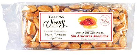 Turrón de Guirlache con Almendra sin Azúcar 250gr
