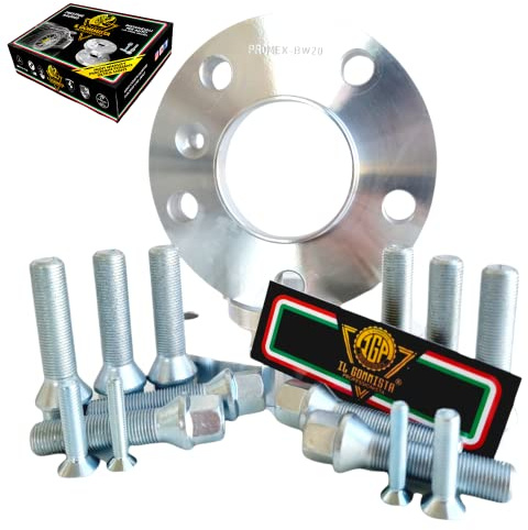 IGP 2 Distanziali Ruote 20 mm Compatibili Con Fiat 500 X dal 2015 al 2023 Ok Auto Cerchi in Lega