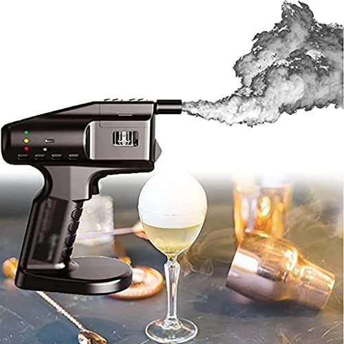 BDXZJ Fumoir À Cocktail Portable, Alimentaire Cuisine Infuseur De Fumée, Cocktail Infuseur De Fumée, Chargement USB pour Bar Cuisine