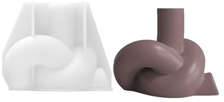 Konische Kerzenform für handgefertigte Kerzen – Premium-Silikon, hitzebeständiges Design für Heimdekoration, Hochzeiten, DIY
