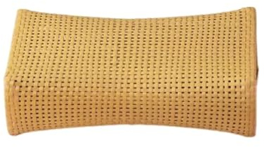 Poggiatesta per sauna Cuscino for sauna in imitazione rattan, supporto for il collo, accessori for for bagno turco, doccia(L)