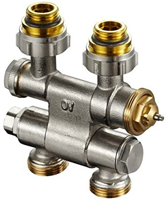 Oventrop Anschlussarmatur Multiblock TF an Heizkörper mit IG 1/2 schwenkbar 1184035